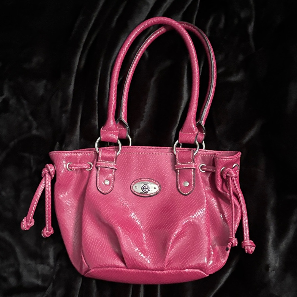 Pink Women's Shoulder Bag - Designer-Style Handbag